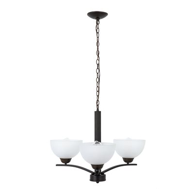 Alta Peak Collection Three Light Chandelier