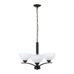 Alta Peak Collection Three Light Chandelier