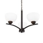 Alta Peak Collection Three Light Chandelier