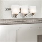 Mirror Lake Collection Three Light Vanity