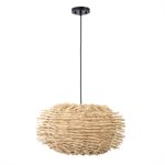 Pua Wicker 1 Light Large Pendant