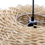 Pua Wicker 1 Light Large Pendant