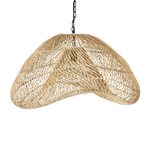 Bramo 1 Light Rattan Pendant