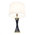 Black and Gold One Light Table Lamp