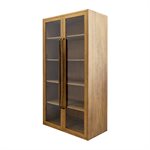 Haya Tall Teak Exposure Cabinet