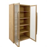 Haya Tall Teak Exposure Cabinet