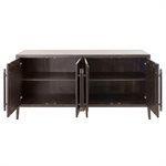 Gemi Dark Large 4 Door Cabinet