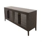 Gemi Dark Large 4 Door Cabinet