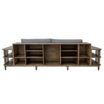 Kenneth Sideboard Sofa with Kenneth Ottoman 250172