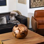 Teak Root Sphere 14-16 inches