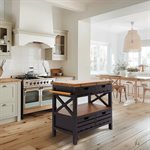 Cassidy Kitchen Island / Black