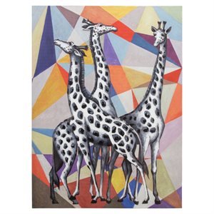 Contemporary View of Giraffes