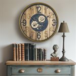 Carved Gear Clock
