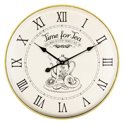 Time for Tea Wall Clock