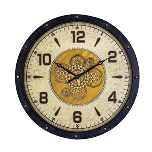 Venetian Round Gear Clock