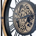 Iron Framed Gear Clock